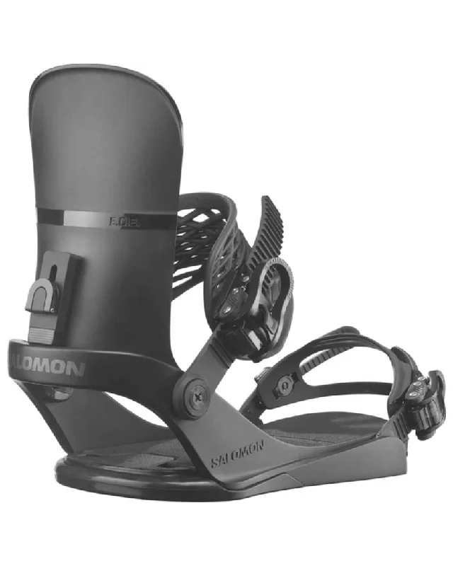 Edb Snowboard Bindings - Black 2025