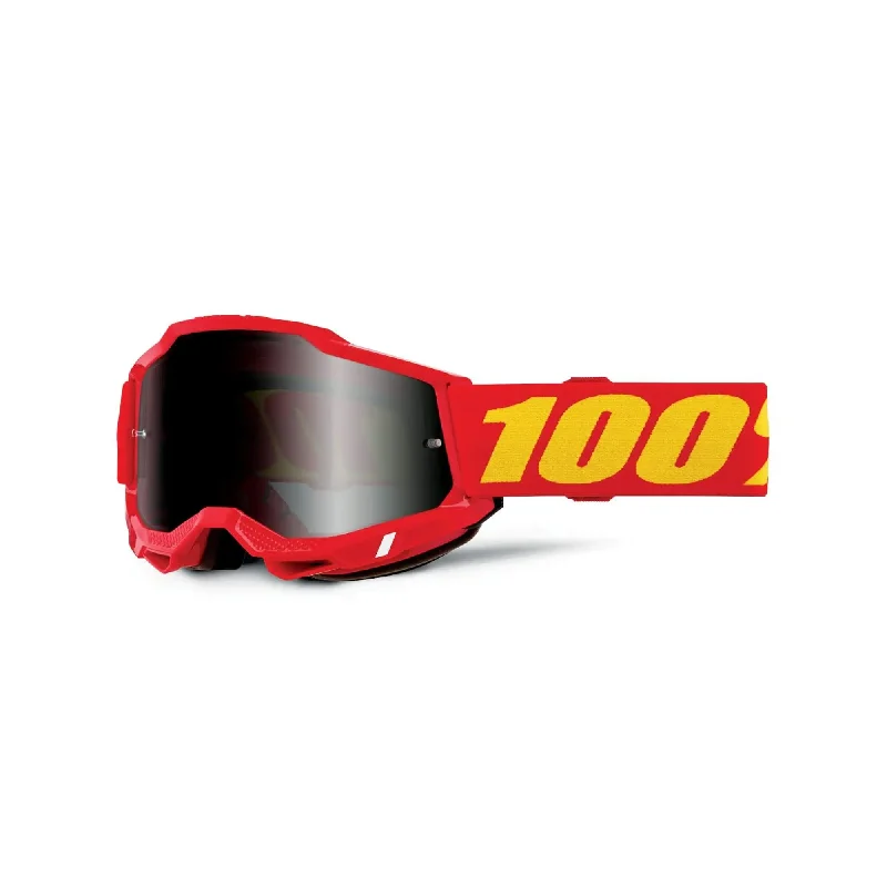 100% Accuri 2 Sand Goggles Red / Smoke Lens