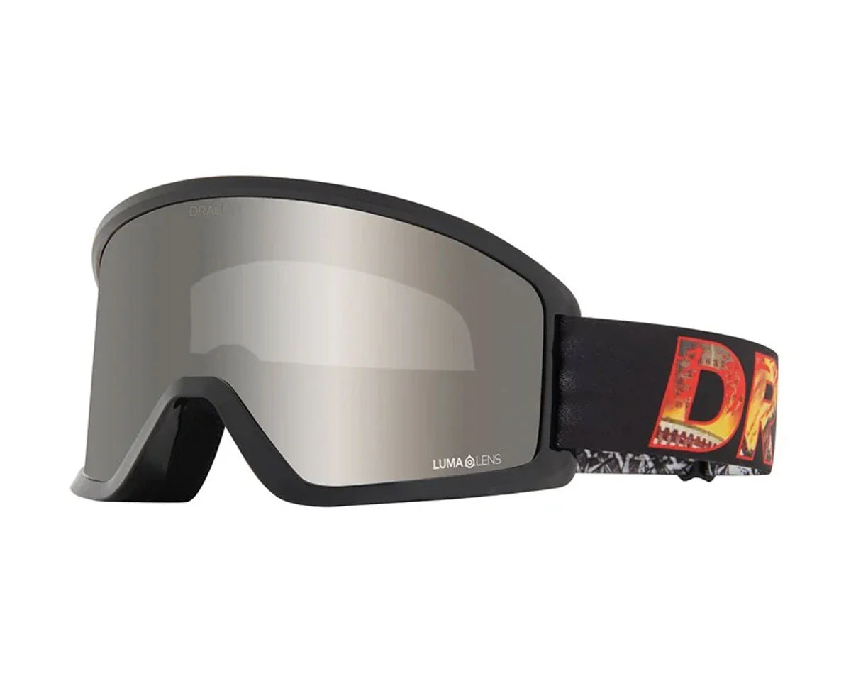 DRAGON DX3 Plus OTG Klash - Lumalens Silver Ion + Lumalens Rose Snow Goggle