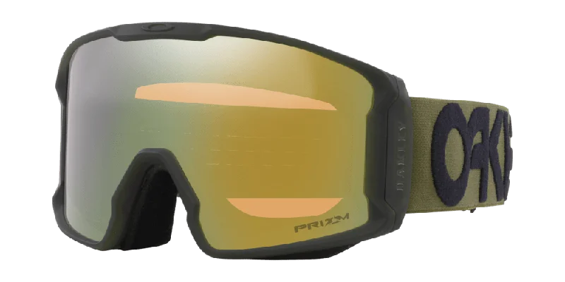 OAKLEY Line Miner L Matte Dark Brush - Prizm Sage Gold Iridium Snow Goggle