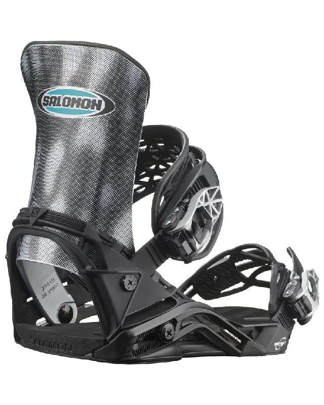 District Pro Team Snowboard Bindings - Chrome 2025