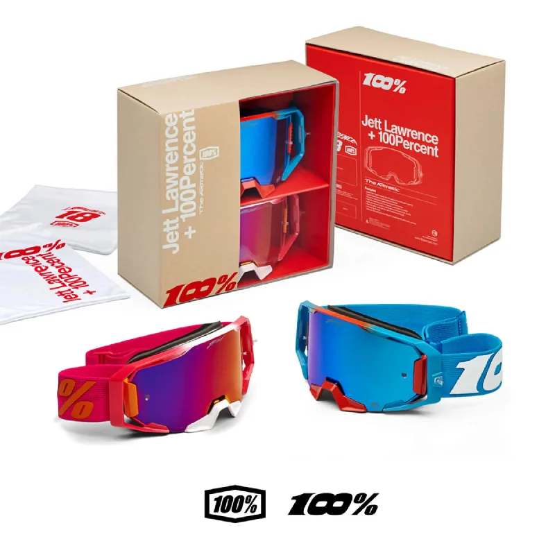 100% Armatic Jett Lawrence Goggles Pack