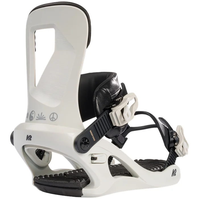 K2 Bedford Women's Snowboard Bindings 2023 (Grey)