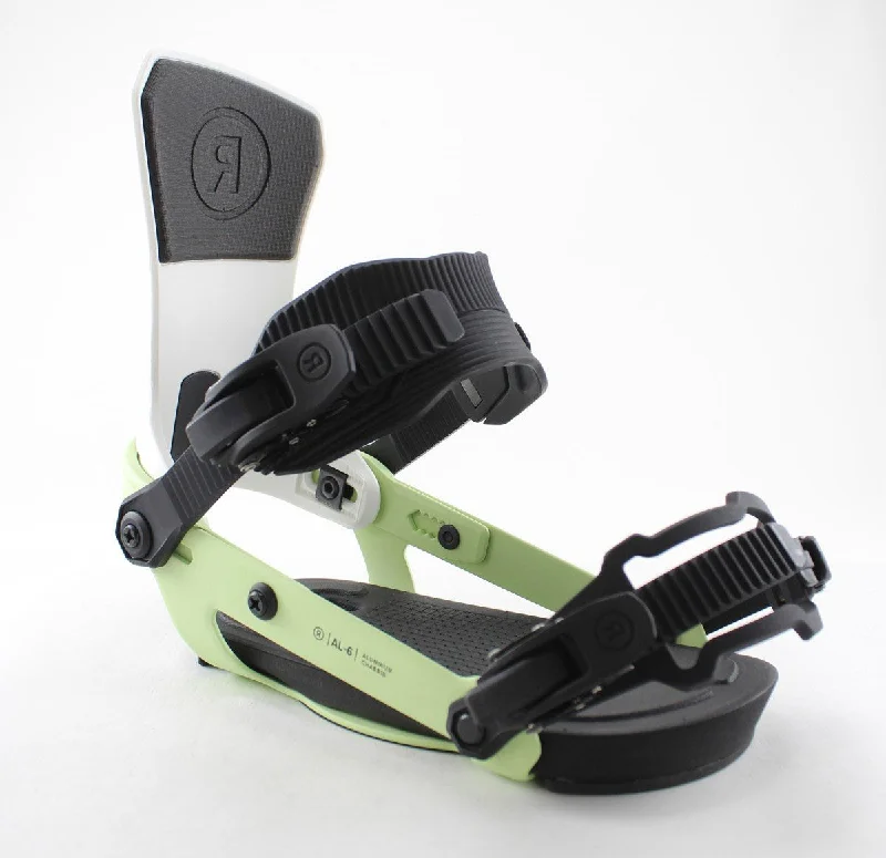 Ride AL-6 Snowboard Bindings Medium (Women's US Size 7- 11) Lime 2023 -72443