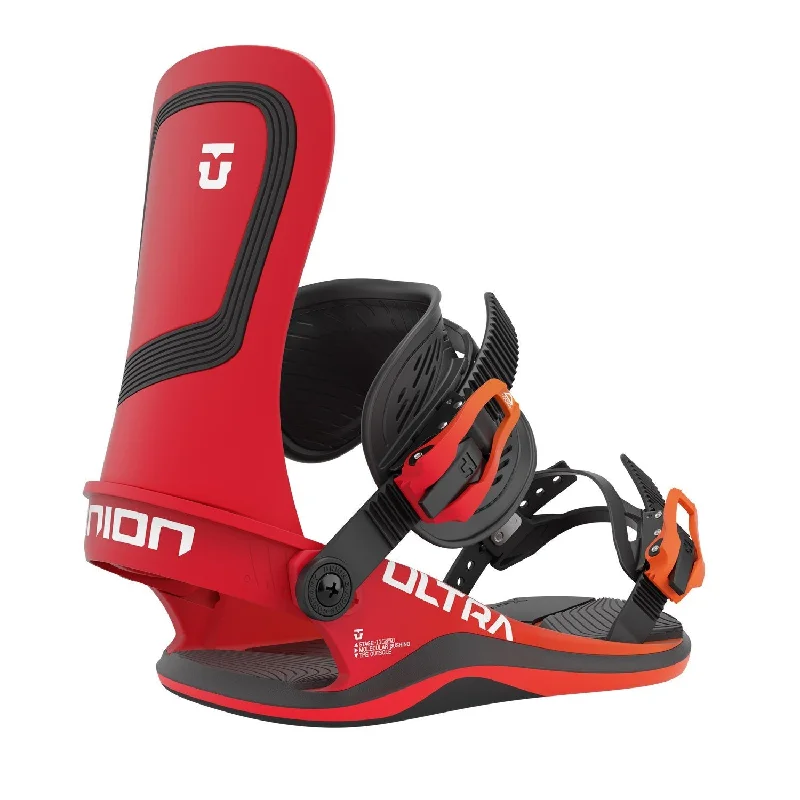 Union Ultra Snowboard Bindings, Men's Small (US 6-7.5), Ultra Red New 2023