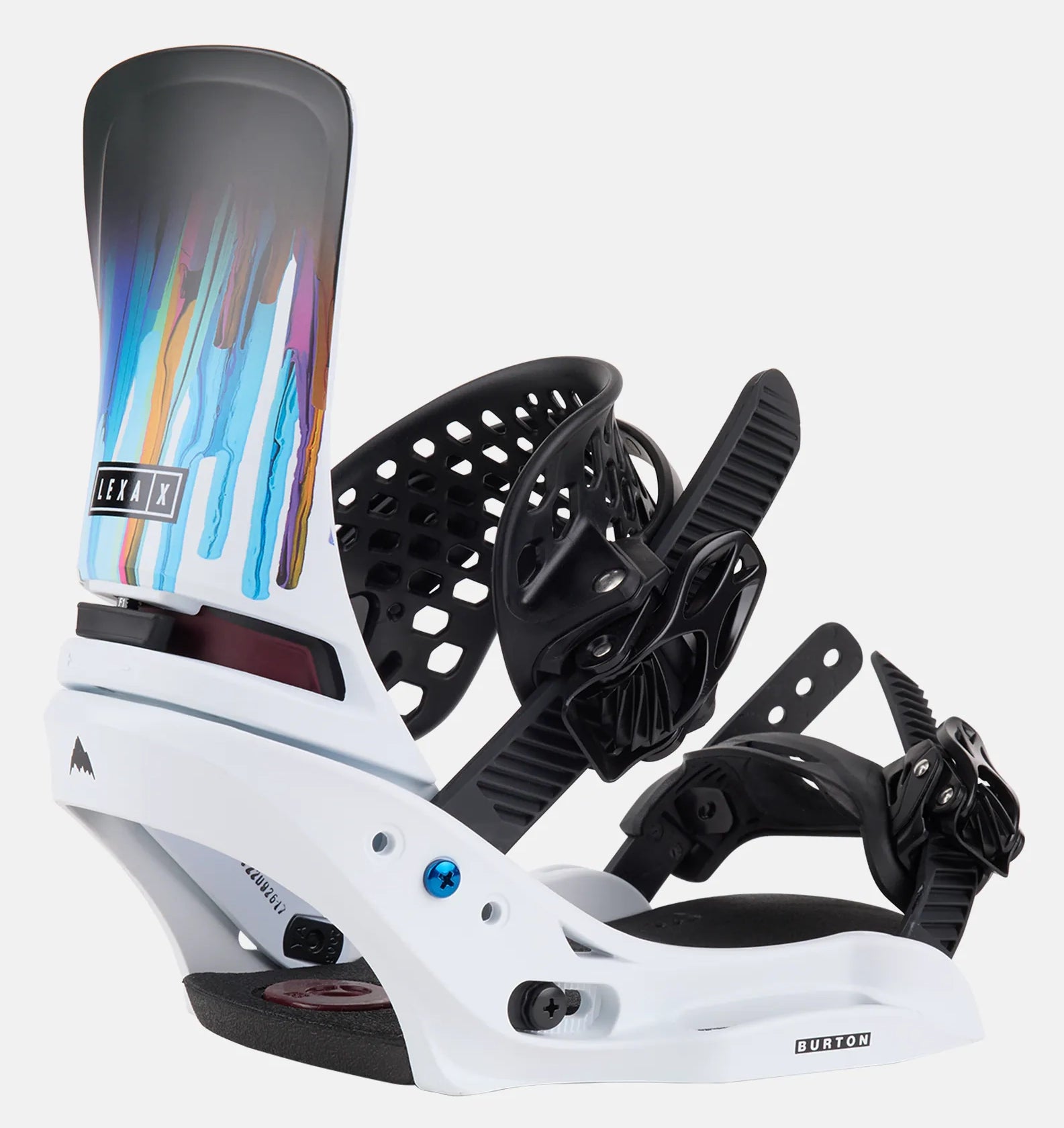 Burton Lexa X EST Snowboard Bindings Womens White / Graphic