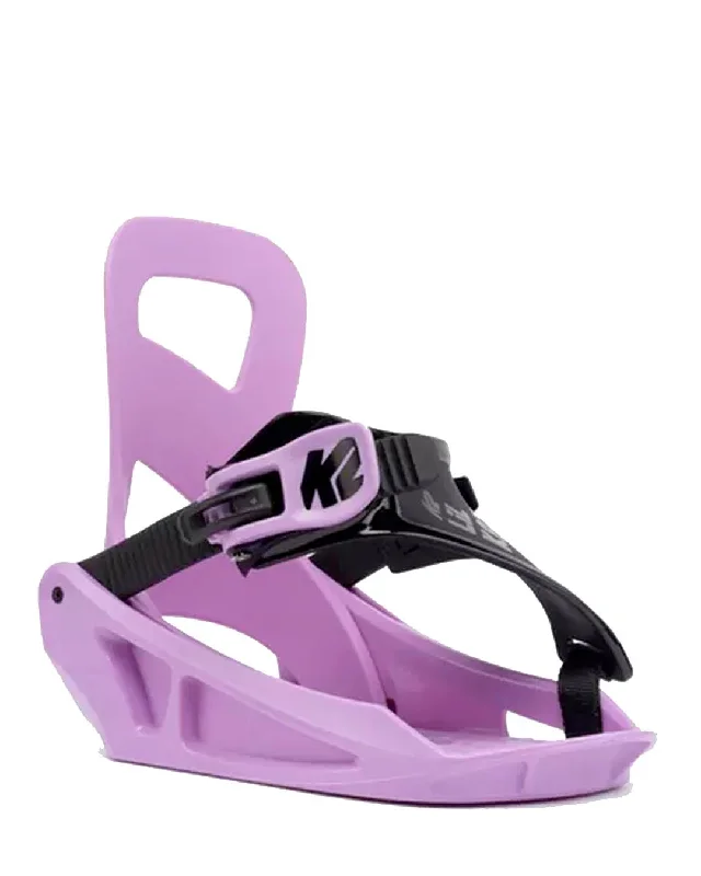 Lil Kat Kids Snowboard Bindings - Purple