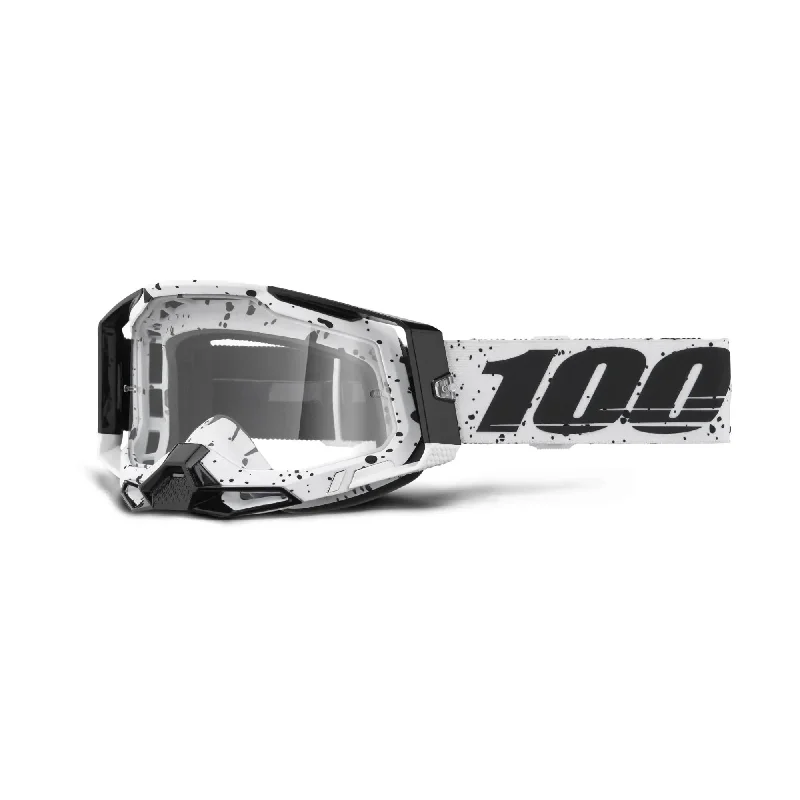 100% Racecraft 2 Goggles Trinity / Clear Lens