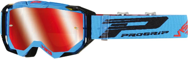 Pro Grip Goggles Vista MX America Light Sensitive 3303 Turquoise / Black