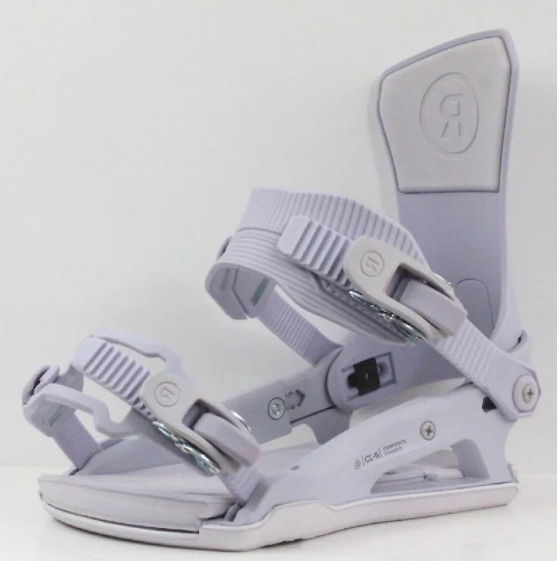 Ride CL-6 Snowboard Bindings Medium Women's US Size 7-11 Lilac New 2022