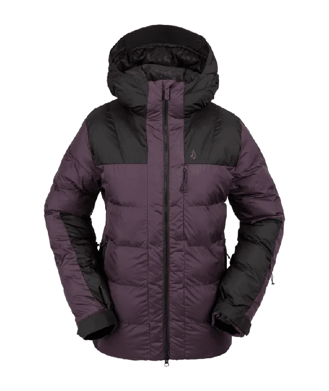 VOLCOM Women's Puffleup Snowboard Jacket Blackberry 2024