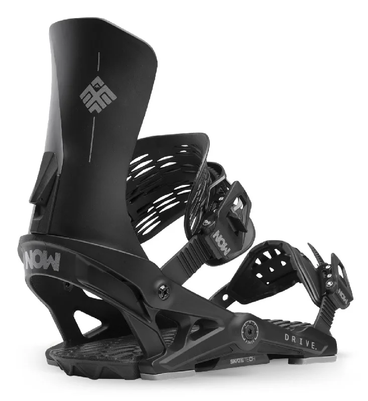 Now Drive Snowboard Bindings Mens Black