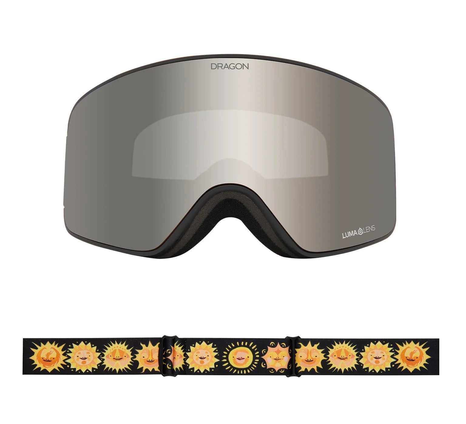 DRAGON NFX MAG OTG Danny Davis - Lumalens Silver Ion+ Lumalens Dark Smoke Snow Goggles