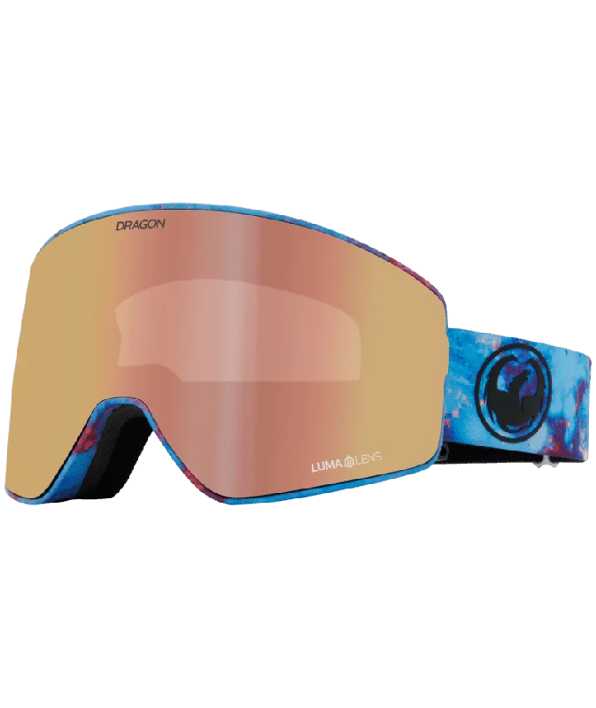 DRAGON PXV2 Predator - Lumalens Rose Gold Ion + Lumalens Midnight Snow Goggle