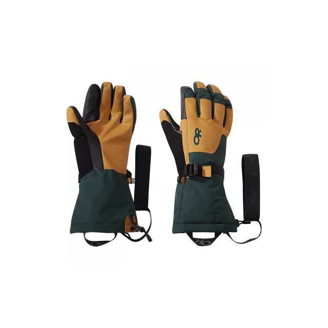 M's Revolution Sensor Gloves - Fir/Natural, M