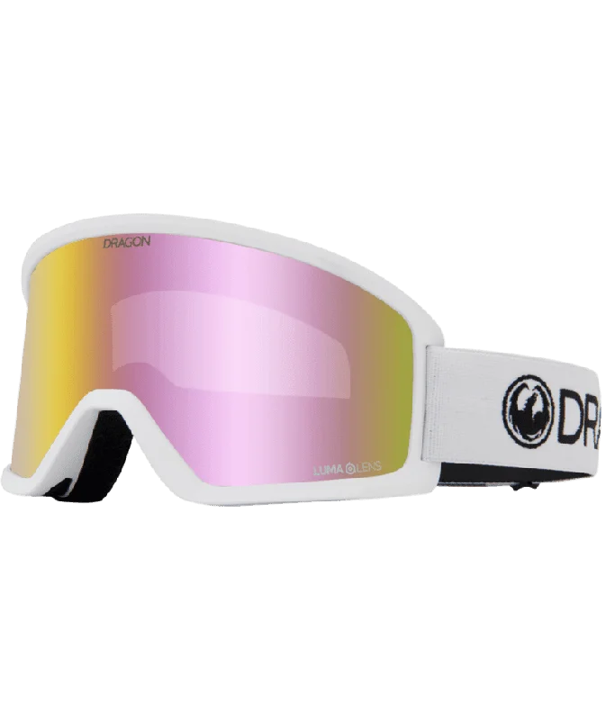 DRAGON DX3 OTG White - Lumalens Pink Ion Snow Goggle