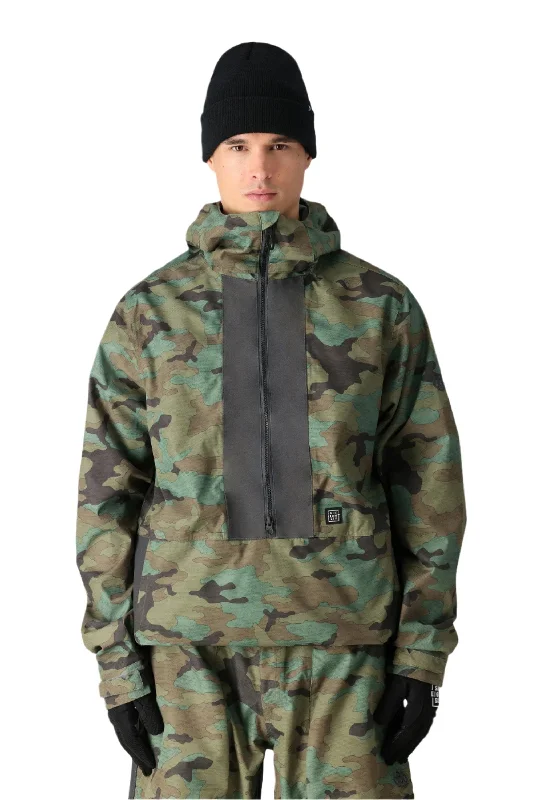 686 Ghost 2.5L Snowboard Jacket Fatigue Camo Colorblock 2025